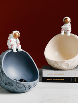 Japanese living room Xuanguan Astronaut Accommodating Pendulum Key Shoe Cabinet Light Lavish Decoration Creative Home Accessories Astronaut