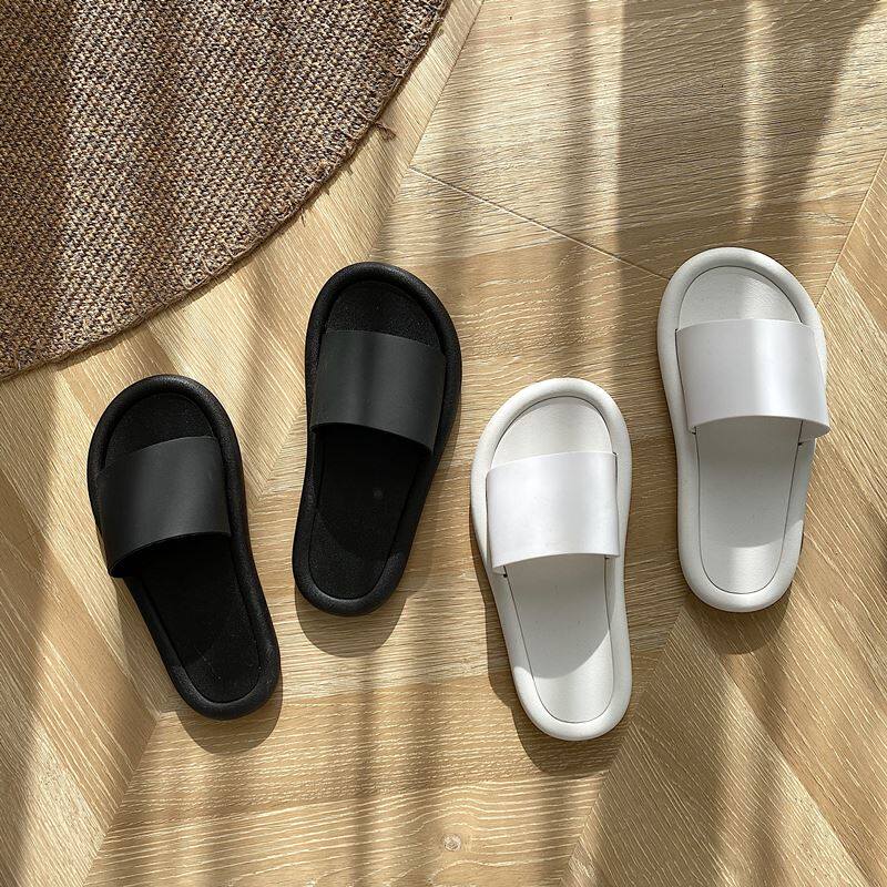 Japan Day-Style Indoor Home Soft Bottom Slippers Women Summer Non-slip Couple Bathroom Bath Bathrooms Cool Tug Men Outside
