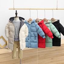 Barabas official flagship pulls Korean childrens clothes boy winter cotton clothes 2021 new child downcast coat winter