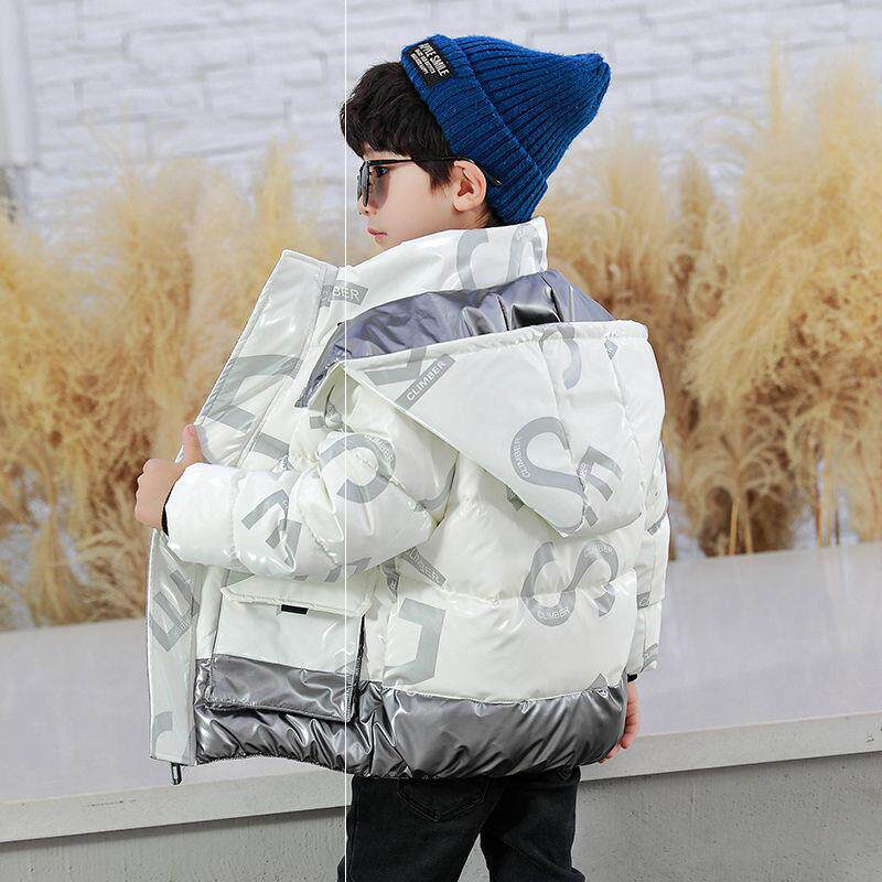 Baraba's official flagship pulls boy cotton cotton jacket thicken coat-free cotton-washing children's cotton clothes