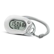 new3D Motion Sensor Pedometer Step Counter with Lanyard 7-Da