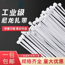Nylon tie self-locked strap Nylon plastic tie binding with bunches wire with zal wire with lock ties Zrope