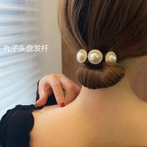 Lazy version of the cool hair device adult adult hair rod ball head Korean jewelry simple fluffy hair accessories