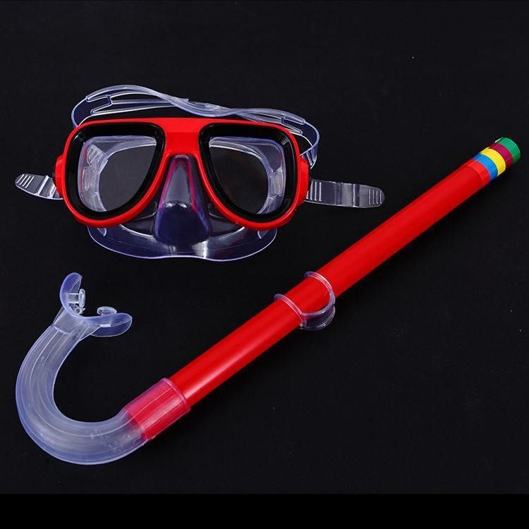 Swimming semi-dry straw Straw Suit Waterproof Anti-Fog Swimming Diving Mirror Children Adult Swim Diving Mask Equipped