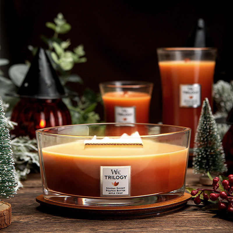 woodwick fragrant lavender American imports Soybean Wax Essential Oils Scented bedroom Indoor Ann Sleeping Gift