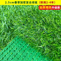 Веспота трава 2,5 см. Шифрование/Зеленое утолщение дна/обновление соединения Изоляция