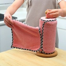 (10 strips of 20) dishcloth does not stick to oil can hang strong absorbent kitchen dishwashing cloth