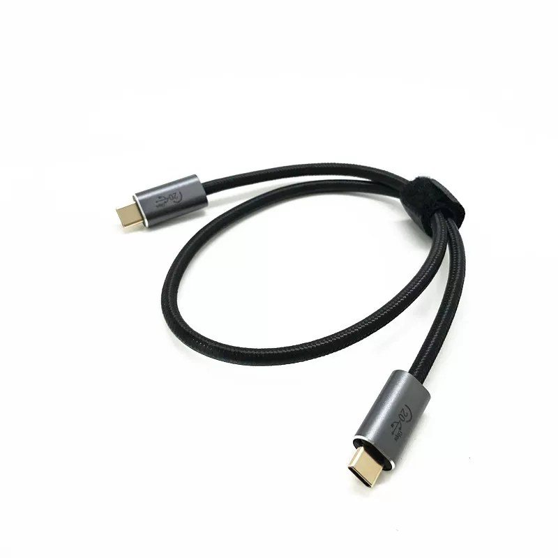 Двухтипный кабель Type-C USB3.2 GEN2 подходит для Apple ноутбука, полный функциональный передаточный кабель 20 Гбит/с