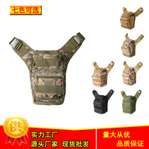 Direct Selling Saddle Bag Tactical Single Shoulder Double Shoulder Chest Bag Large Saddle Bag Waterproof Oxford Cloth Camouflated Camouflated Satchel Bag