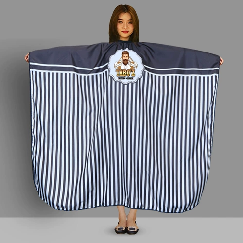 Накидка для стрижки волос, высококлассный парикмахерский фартук, делается под заказ, с печатью вашего логотипа