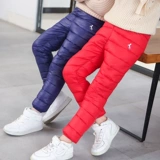 Детские зимние штаны с пухом для мальчиков, подходит для подростков, 9 лет