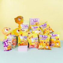 Doe cat gift bag Hawthorn bar Milk shell fruit biscuits sweet potato dried purple potato wheat corn corn flakes etc.