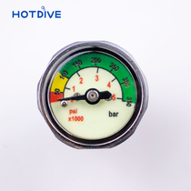 HOTDIVE Diving Mini Pressure Gauge Scuba Diving Equipment MINI Pressure Gauge Pressure Reduction Bottle Pressure Gauge Single Meter