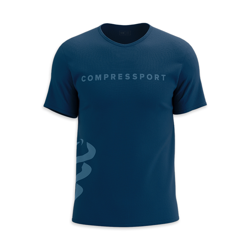 Comressport Sweatshirt Short-Sleeved T-Shirt New Style Logo Men's Running Fitness Casual Breathable T-Shirt