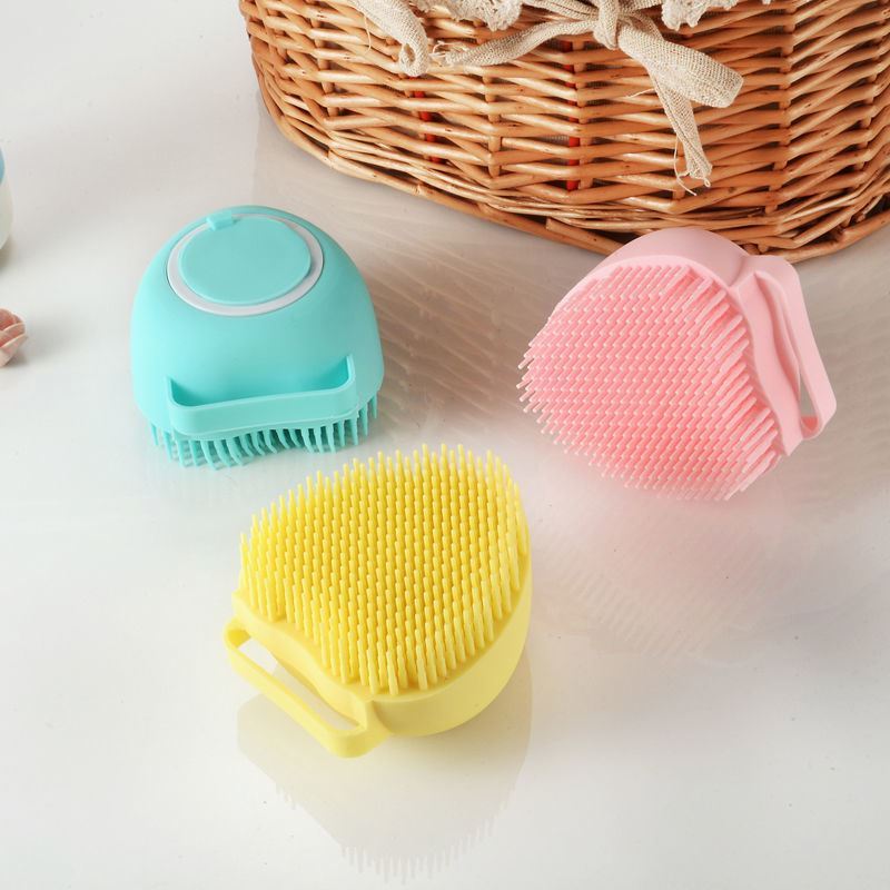 Pet shower artifact cat massage brush to bathe dog brush Teddy gold puppy cleaning supplies