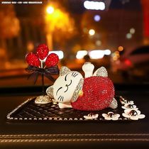 Car kitten ornaments creative personality men and women car accessories accessories home car cute doll lucky cat