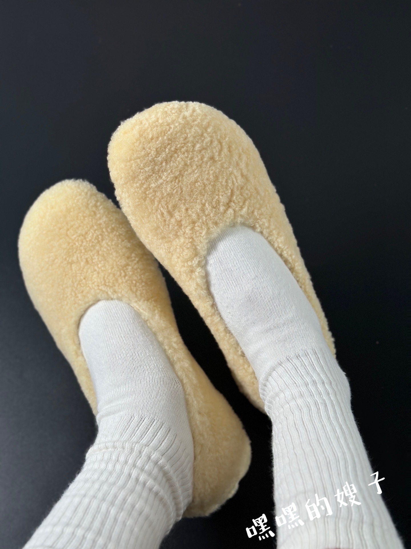 Heihei's sister-in-law Xiaoji's yellow wool poo shoes C111605-Taobao