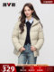 Yalu three-proof no-wash short down jacket for women winter 2025 new small outdoor sports hooded warm jacket