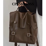 Универсальный кожаный рюкзак растительного дубления для поездок на работу, универсальный британский студенческий стиль, рюкзак из натуральной кожи, большой вместимости, дорожный компьютерный рюкзак для отдыха, рюкзак