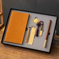 5-часовые набор для чтения фермы [Розовая ручка + ноутбука + закладка + кнопка книги + окно цветок u Диск] Подарочная коробка бесплатно пользовательская гравировка