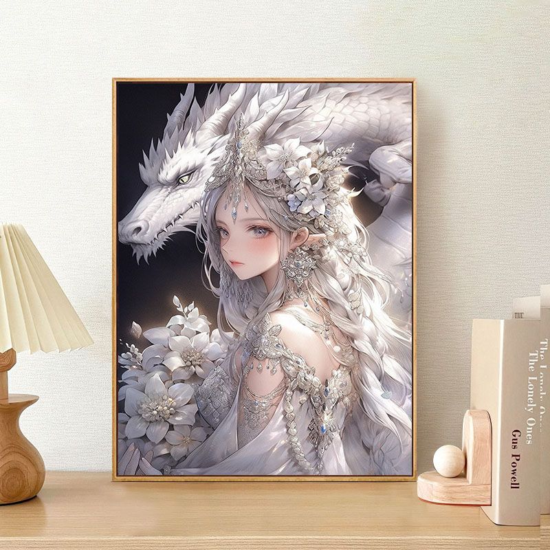 Sibe's family zodiac Xiao diy digital oil painting material hand-filled color cured Chinese wind superior sense decoration painting-Taobao