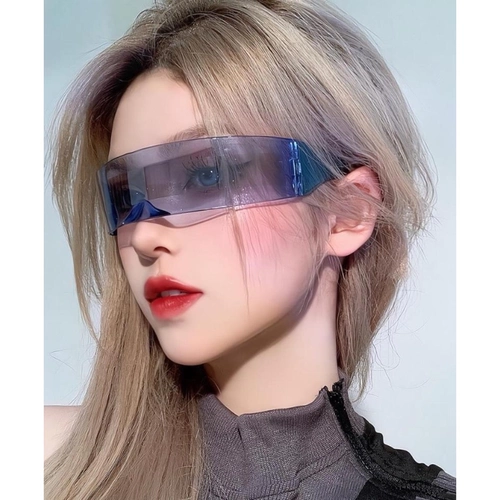 Технологические очки для мужчин и женщин, главная улица, киберпанк, научно-фантастическая атмосфера, диско-бар, красивый кинореквизит, универсальный