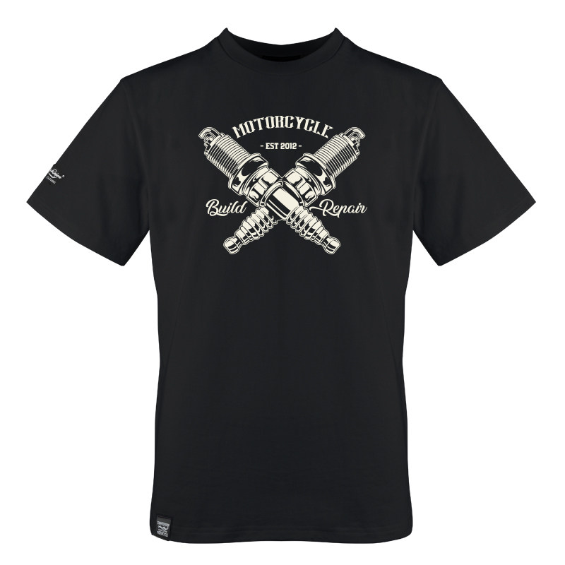 active region Taiwan AR locomotive t-shirt retro high street 100 lap half sleeve men and women pure cotton 1003-Taobao