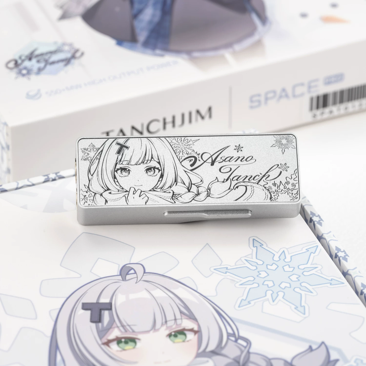 TANCHJIM Ангел Джимми SPACE PRO Snowy Flower Limited Edition Удобный усилитель наушников декодер звуковая карта для игр