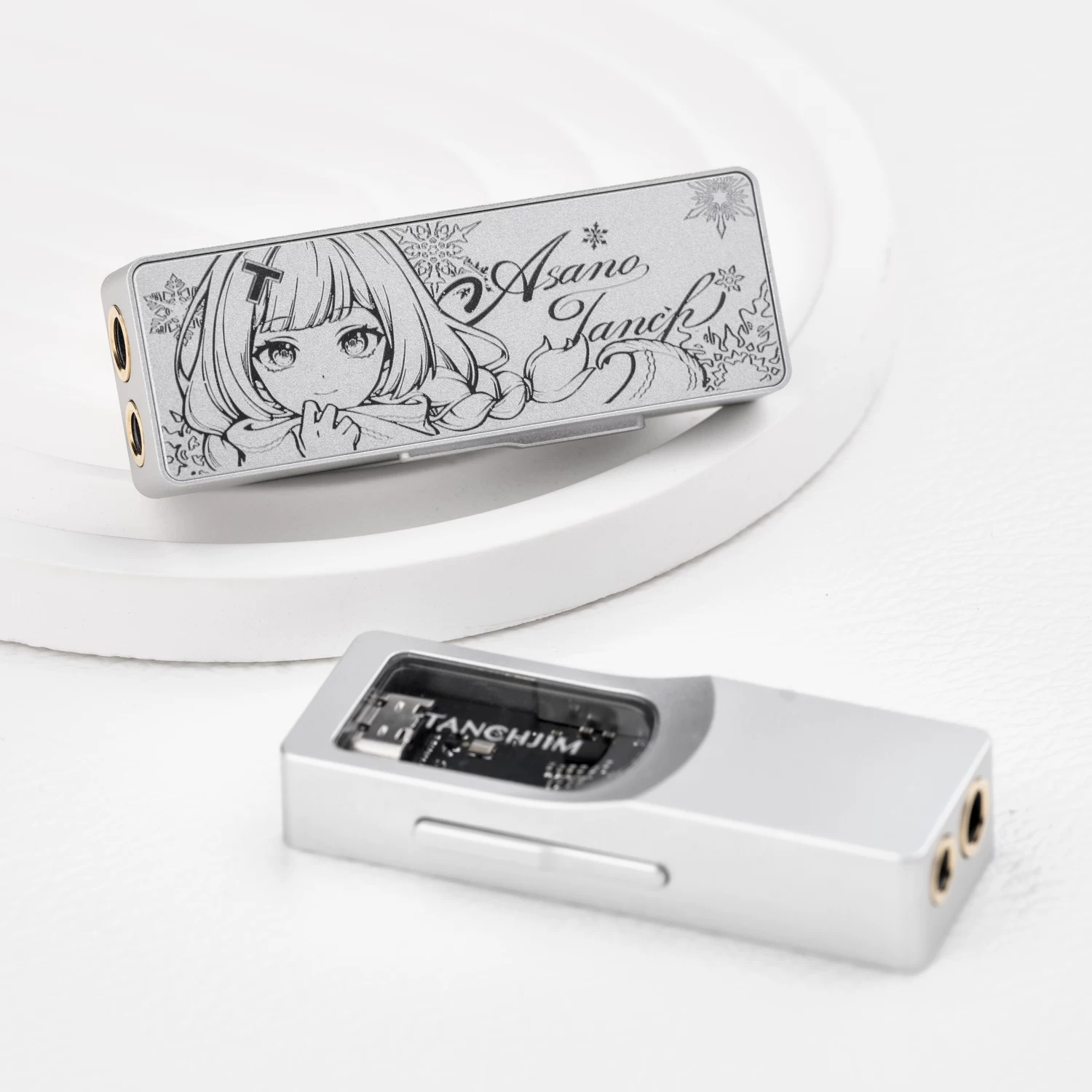 TANCHJIM Ангел Джимми SPACE PRO Snowy Flower Limited Edition Удобный усилитель наушников декодер звуковая карта для игр