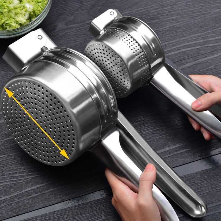Stainless steel squeamers water dumplings stuffed fruits Vegetable Pressed Juice Hydrating Kitchen Household Commercial Squeeze water theorizer thick