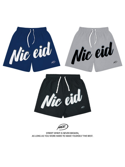 NICEID 美式篮球运动短裤 速干五分裤训练跑步透气休闲男官方正品