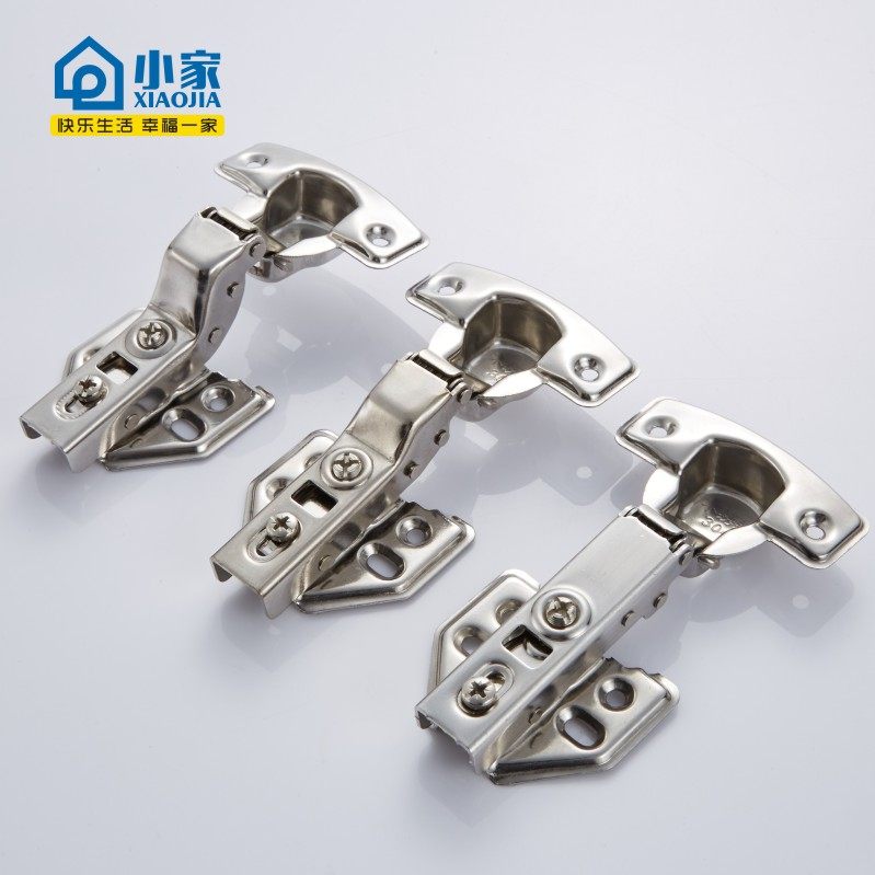 Thickened 304 Stainless Steel Hinge Cabinet Door Hardware Accessories Wardrobe Cabinet Door Aircraft Hinge with Damping and Buffering