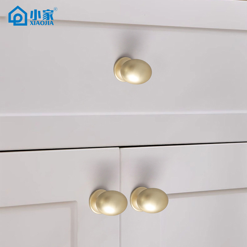 French-Style Pigeon Egg Cabinet Door Handle, Modern Minimalist High-End Drawer Wardrobe Door Shoe Cabinet Solid Handle