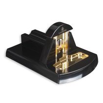 LUXFO tempered plastic metal gold-plated desktop cigar scissors labor-saving cutting tool