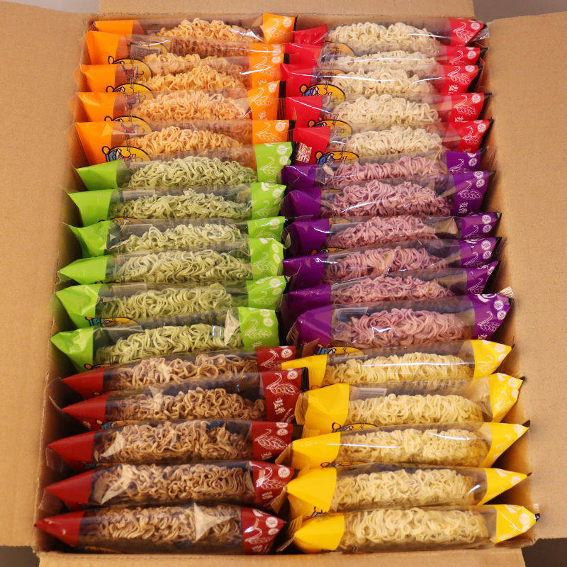 Weight loss buckwheat noodles Non-0 fat Bubble noodles buckwheat noodles Non-fried Bubble noodles Egg Noodles Whole Box Vegetables