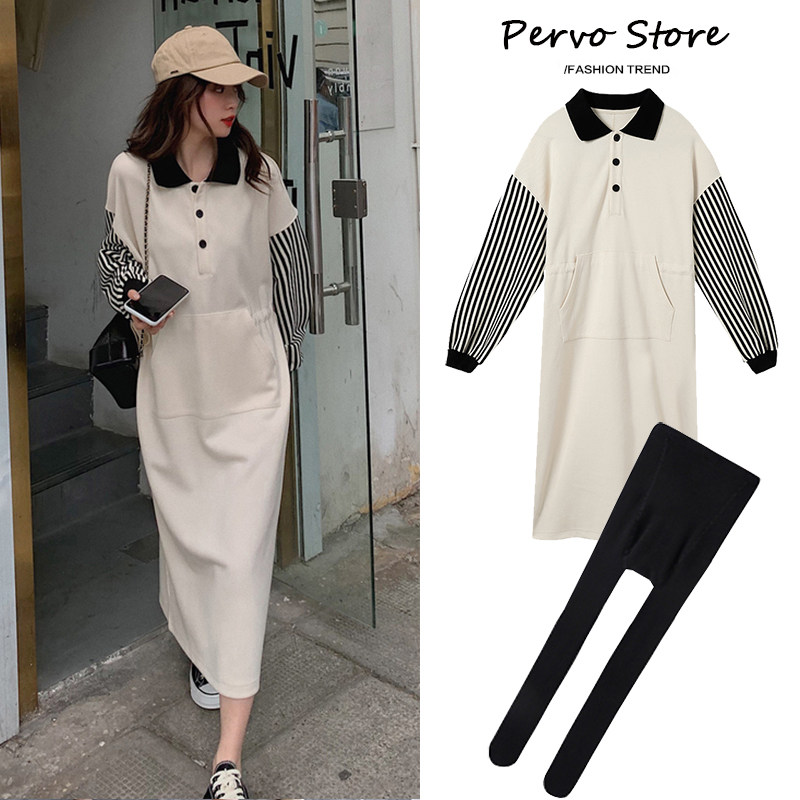 Maternity wear autumn fashion fashion 2021 new autumn sweater mid-length women's top spring and autumn models net red autumn