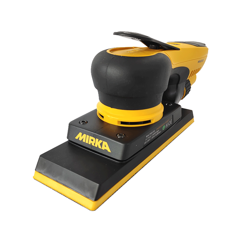 Square sandpaper machine 70 198mm rectangular electric grinder eccentric 3mm Finnish grinder car grinder