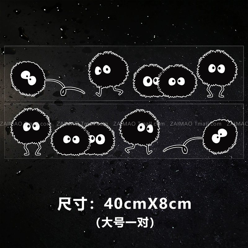 logo các hãng xe oto Hoạt hình Totoro than bánh miếng dán xe hơi Nhật Bản hoạt hình JDM miếng dán che vết xước và trang trí miếng dán xe điện tem xe oto đẹp lo go xe hoi 