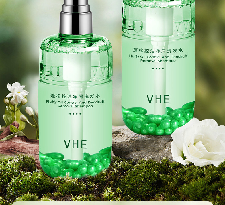 【中國直郵】 VHE 去屑洗髮精 控油蓬鬆柔順長時去油庠男女洗髮露 400g/瓶