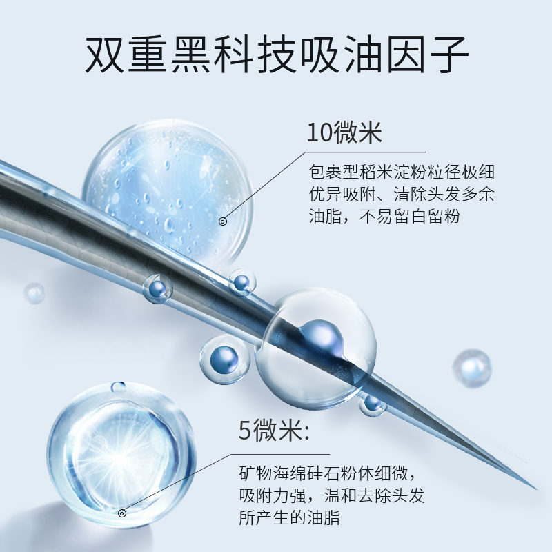 VHE Free Wash Fluffy Dry Hair Spray 2 Bottles Control Oil Go Oil Head Spray Clear Sloth High Cranial Top Styling Fluffy Powder-Taobao