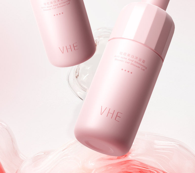 【中国直邮】 VHE 祛痘美白沐浴露 全身焕亮保湿水润持久留香乳液洗护男女 400g