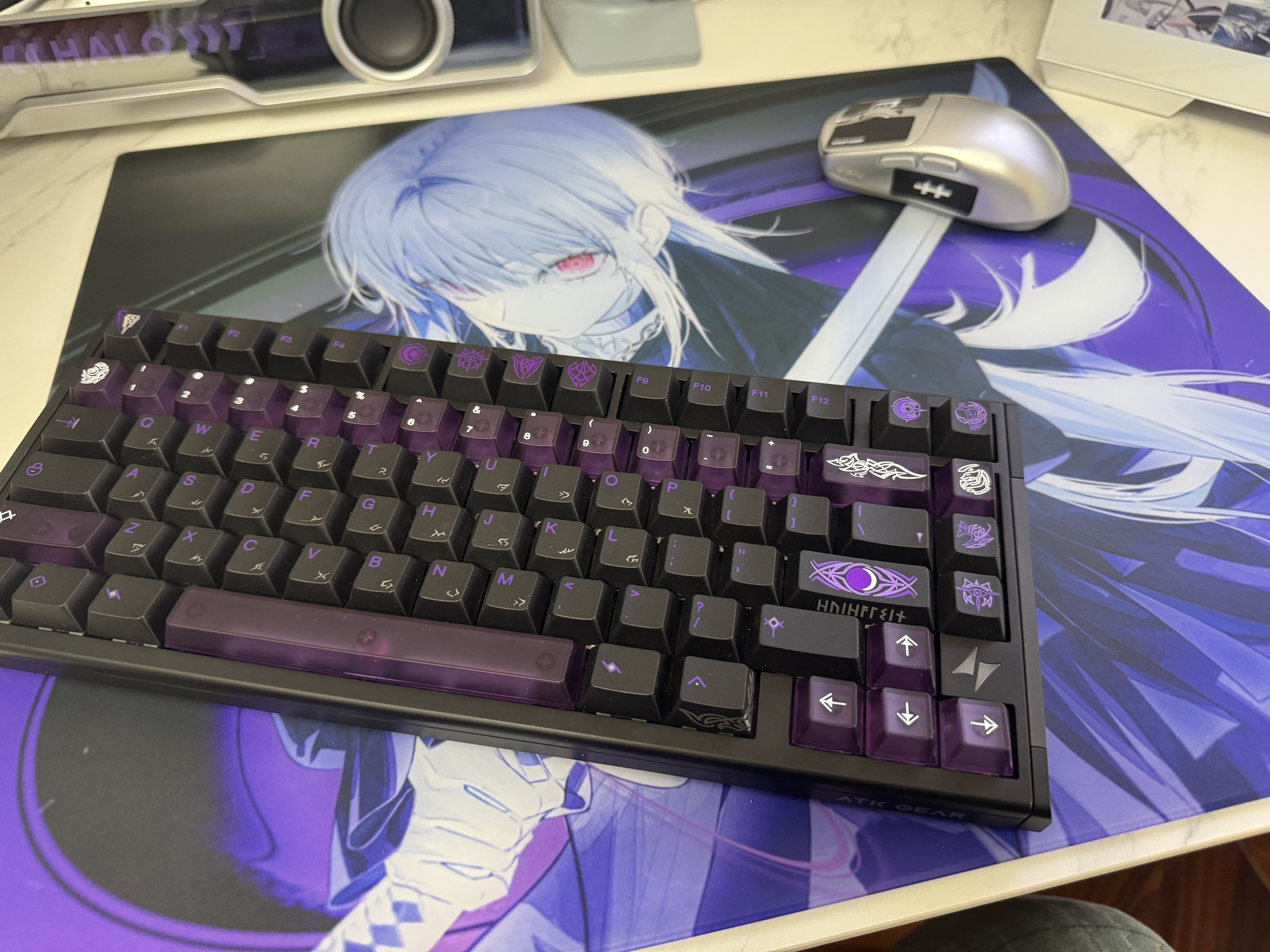 知郁DYSPHORIA MAKI真希2mm润滑涂层玻璃鼠标垫APEX OW洲瓦长TTK-淘宝网