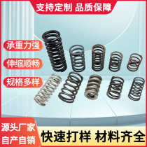 304 stainless steel spring 65 manganese steel special-shaped spring compression spring high temperature resistance and corrosion resistance compression spring manufacturer customized