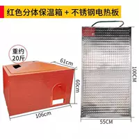 Красная сумка-холодильник из нержавеющей стали