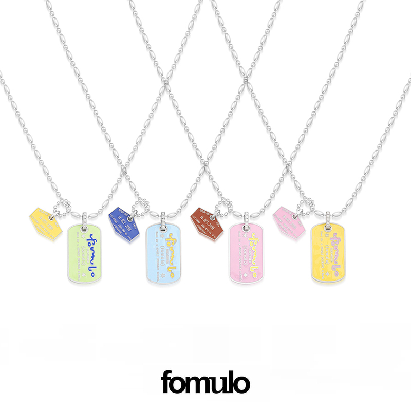 Cortis Same Style Fomulo'Puffer Fish Around the World' Wearable Visa Military Tag Necklace