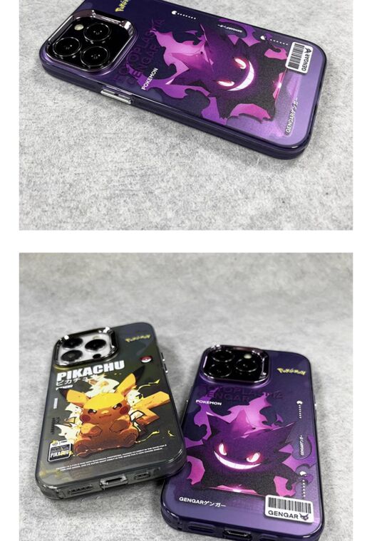 Gengar Dark Aesthetic Anime Cartoon Shockproof iPhone Case
