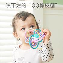 Baby silicone toys can bite the tooth function for four months baby grinding teeth stick to prevent eating hand artifacts