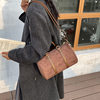 Casual Retro Suede Pillow Bag Large-Capacity Handbag 2025 New Mother's Shoulder Crossbody Boston Bag