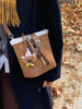 Niche Retro Brown Suede Bucket Bag for Women, Crossbody 2025 New Trendy Fashion Furry Versatile Shoulder Bag