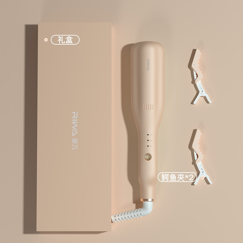 蓬松发根神器 RIWA 雷瓦 玉米须夹板 卷发棒 RB-8321W PLUS会员折后￥93包邮